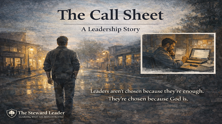 The Call Sheet: Why Feeling Unworthy Might Be the Most Honest Thing About Your Leadership