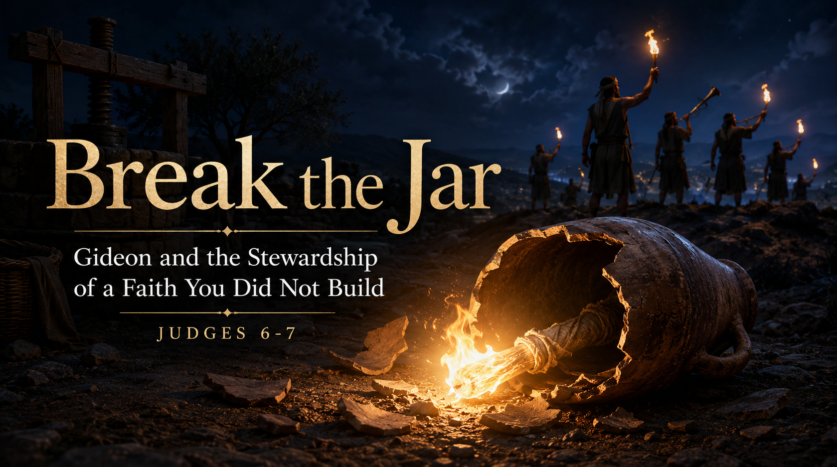 Break the Jar: Gideon and the Stewardship of a Faith You Did Not Build